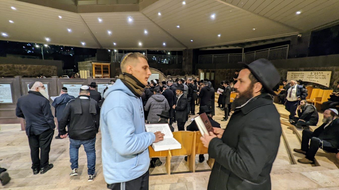 פעילות עם חברי הקהילה